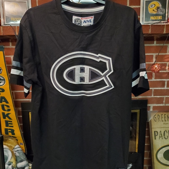 NWT Men's NHL Montreal Canadians Short Sleeve Shirt Medium - Picture 1 of 3